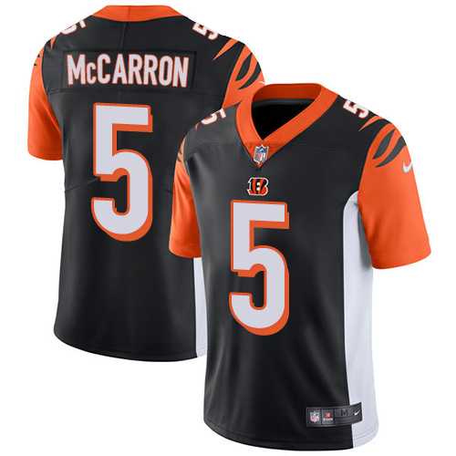 Nike Cincinnati Bengals #5 AJ McCarron Black Team Color NFL Vapor Untouchable Limited Jersey,We sell and wholesale Nike Cincinnati Bengals #5 AJ McCarron Black Team Color NFL Vapor Untouchable Limited Jersey on line form chian!